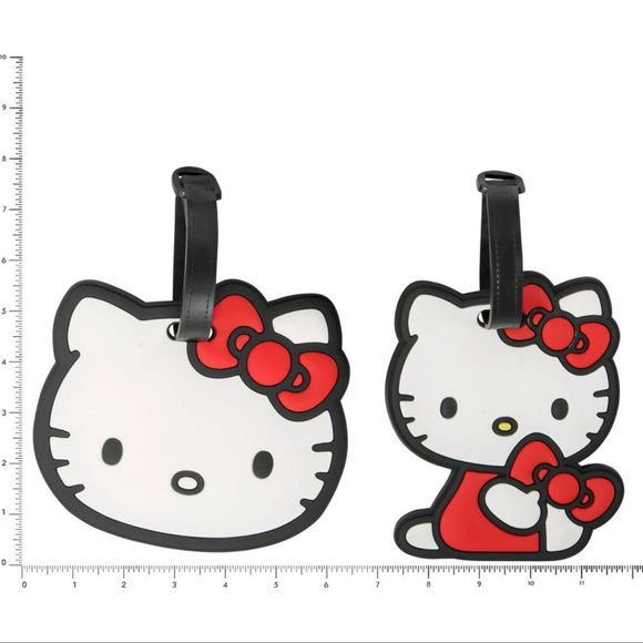 Sanrio Hello Kitty Passport Holder and Hello Kitty luggage tag set - Picture 7 of 7